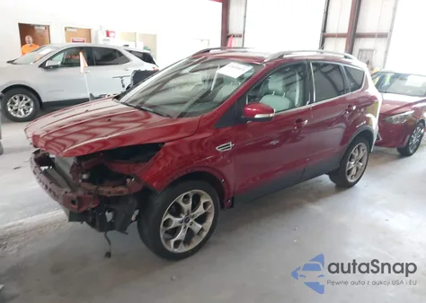 2014 Ford Escape Titanium из США, поврежденный, VIN 1FMCU0J94EUE46324